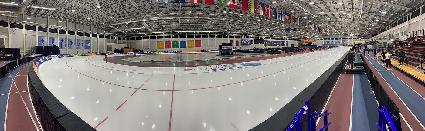 Das schnellste Eis der Welt im Utah Olympic Oval